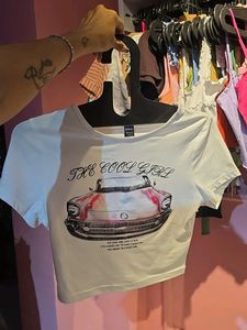 The Cool Girl Graphic Crop Top