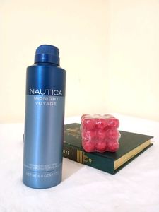 Nautica Midnight Voyage Body Spray For Men - Fresh
