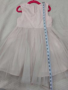 Girls Pink Tulle Dress with Sequins