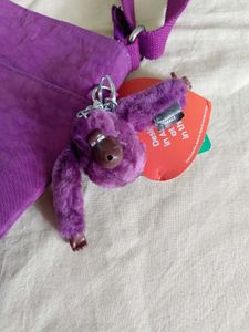 Purple Kipling Crossbody Bag