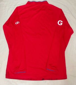 Red England Cricket Jersey