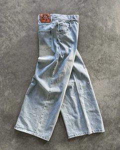 Light Wash Wide Leg Jeans