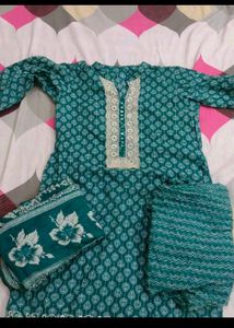 Floral Print Kurta Set