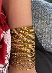 Elegant Multi-Colour Metal Bangles Set for Women |