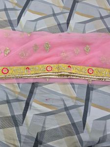 Yellow Embroidered Lehenga Choli