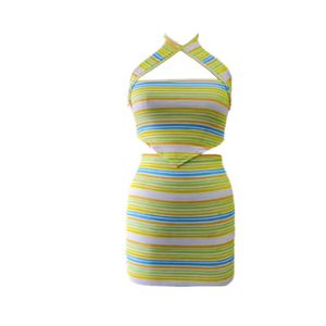 Super Hot Co- Ord Set Crop Top &amp; Skirt