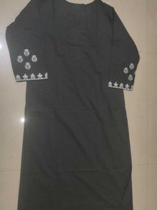 Elegant Grey Embroidered Kurta Set with Dupatta
