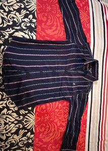 Boy’s Striped Button-Down Shirt
