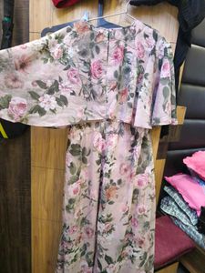 Floral Print Maxi Dress
