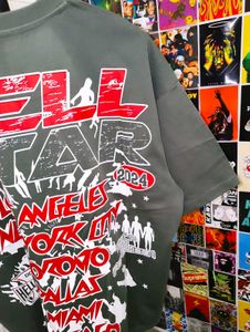HELLSTAR GRAPHIC PRINTED OVERSIZE TEE ❤️‍🔥👽🔥