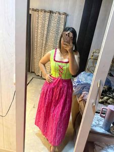 Vibrant Ethnic cutesy dress 🎀🦋