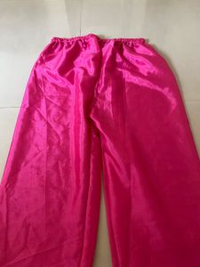 Vibrant Pink Floral Kurta Set