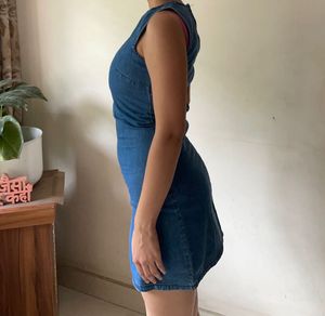 Blue Denim Dress