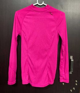 Pink Long Sleeve T-shirt (Active Wear)