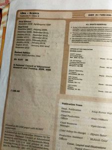 Class 10 Ncert Science Book