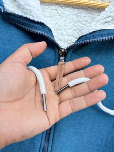 D collection made in korea  Zip-Up Hoodie