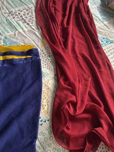 pack of 3 Vibrant Ombre &amp; Tie-Dye Dupattas