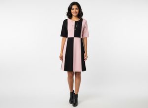Color Block Mini Dress