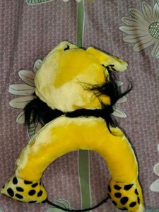 Cute Yellow Leopard towel hanger