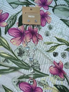 Poetry Necklace and Earring Set
