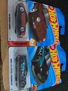 88 Porsche Carrera and Honda civic custom