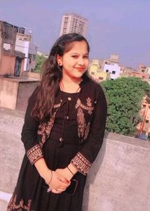 Black Printed Kurta with Jacket for Women
