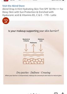 Akind Drop A Hint Hydrating Skin Tint