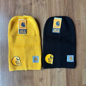 Carhartt Acrylic Knit Balaclava - Yellow & Black