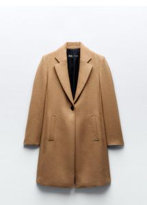 Chic Tan Blazer Jacket