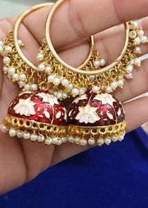 Exquisite Traditional Jhumka Earrings