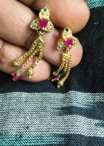 Gold Dangle Earrings