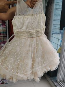 A kids party wear frock