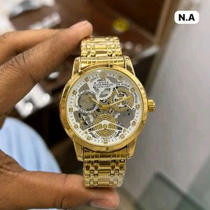 Gold Rolex Oyster Perpetual Watch