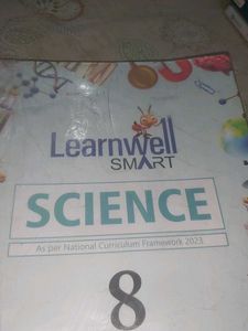 Learnwell Science Book - Class 8