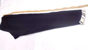 Black Palazzos with Stylish Print