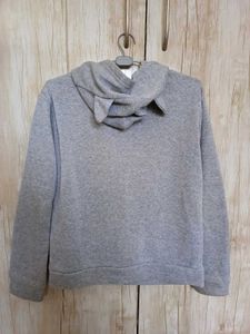 Cute Cat Ear Grey Hoodie