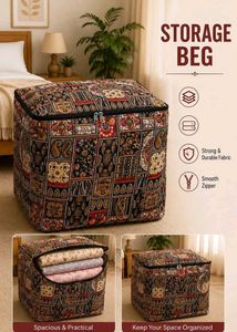 ✨💝Boho Patchwork Storage beg