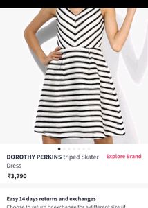 Sale 🛒 Skater Stripped Dress