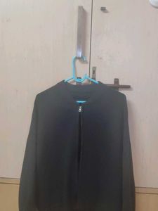 Classic Black Bomber Jacket
