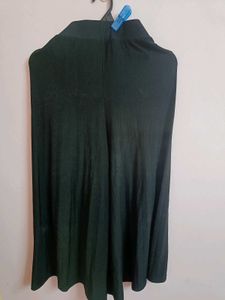 Flowy Wide-Leg Black Plazo