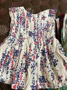 Combo Of 4 Used Cotton Frocks