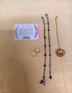 Ring, mangtika, payal