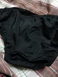 Elegant Black Lace Bra &amp; Panty Set