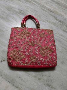 Embroidered Handbag