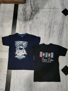 Boys' Graphic T-Shirts (Set of 2)💙