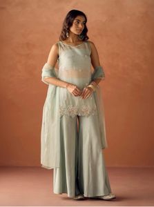 Elegant Chiffon Kurta Set