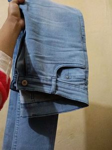 Light Wash Slim Fit Jeans