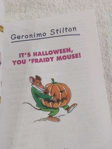 Geronimo Stilton It Halloween You Fraidy Mouse
