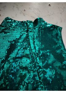 Stunning Teal Sequin Dress