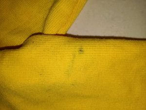 Yellow Long Sleeve Turtle neck Top
